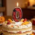 thumbnail image 3 of VAIFTILNO Halloween Themed Birthday Candles, Number Candles 0-9, Numeral Cake Topper with Spider & Web Decor for Halloween Cake Decor (More Styles), 3 of 7