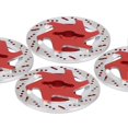 thumbnail image 2 of 4pcs Aluminum Alloy CNC Simulated Brake Disc Accessories Universal Fit for 1:10 RC CarRed, 2 of 4