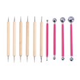 thumbnail image 1 of LEEYNEER 10 Pcs Dot Painting Kit Acrylic Painting Tools Ball Stylus Tools Dot Painting Tool Painting Tools, 1 of 5