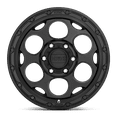 thumbnail image 3 of KMC Aluminum Rim KM541 DIRTY HARRY 17X8.5in Textured Black Finish, KM54178568700, 3 of 3