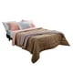 thumbnail image 4 of Set de Cama King Size Spring Air Edredón Salmon-Khaki, 4 of 6