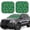 Tennis Rackets And Balls, variant on Naloa Strawberry and Lemon 2 Piece Foldable Car Sun Shades, Car Windshield Sunshade, Front Window Sunshade for Car, Truck, SUV - Small