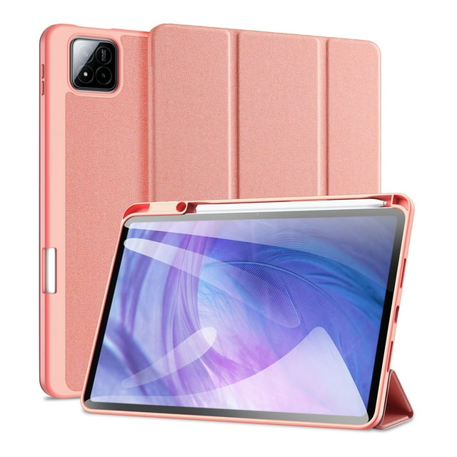 Étui pour Tablette pour DUX DUCIS Xiaomi Pad 7/7 Pro, Étui Intelligent en Cuir PU avec Porte-Crayon