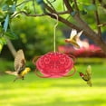 thumbnail image 4 of Hummingbird Feeders for Outdoors Hanging ,Plastic Hummzinger Hummingbird Feeder,Bee-Proof Leak-Proof No Drip,Outside Garden Saucer Feeders,Easy Clean ,Hummingbird Feeder Window,Wild Bird Feeders, 4 of 8