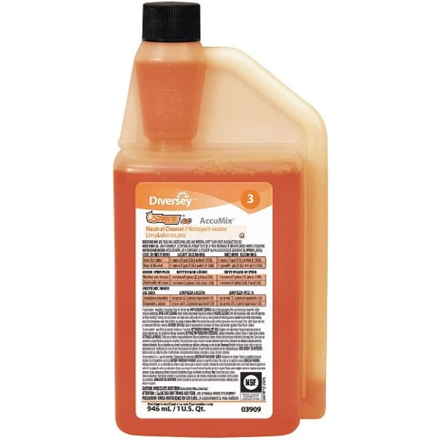 Diversey 903909 Stride Floor Cleaner, ProStrength Stride Citrus