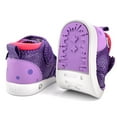 thumbnail image 5 of ikiki Hippo Squeaky Toddler Shoes | Sparkly Purple, 5 of 7