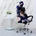 thumbnail image 3 of Funda de silla de elástica estampada ergonómica funda protectora de asiento de sillón suave lavable funda de reposabrazos para silla de oficina D Macarena Funda para sillón, 3 of 7