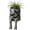 A, variant on Lypsnake Hanging Legs Planter Pot Whimsical Gothic Halloween Bat Pattern Resin with Dangling Legs
