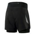 thumbnail image 5 of Pantalones cortos de ciclismo Pantalones cortos para correr 2 en 1 para hombre, pantalones cortos atléticos de cintura alta, pantalones cortos deportivos, pantalones cortos Arsuxeo Pantalones cortos de ciclismo, 5 of 5
