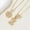 I, variant on HHBEAUTY 2 Pack Initial Letter Pendant for Women, Personalized Alphabet Pendant Necklace, 14K Gold Plated Letter Necklaces Gifts for Women & Mother's Day