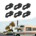 thumbnail image 2 of Double Bolt Fastening Clamps For Campers Tracks Carbon Steel 110LBS Load Capacity L Track Tie Down Fitting, 2 of 7