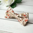 thumbnail image 2 of Spring Notion Men's Cotton Floral Print Pre-tied Bow Tie, 2 of 4