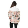 thumbnail image 4 of FORMRS Womens Scarf Winter Soft Long Big Warm Shawls Wrap Tassel Scarves, Christmas Snowman, 4 of 9