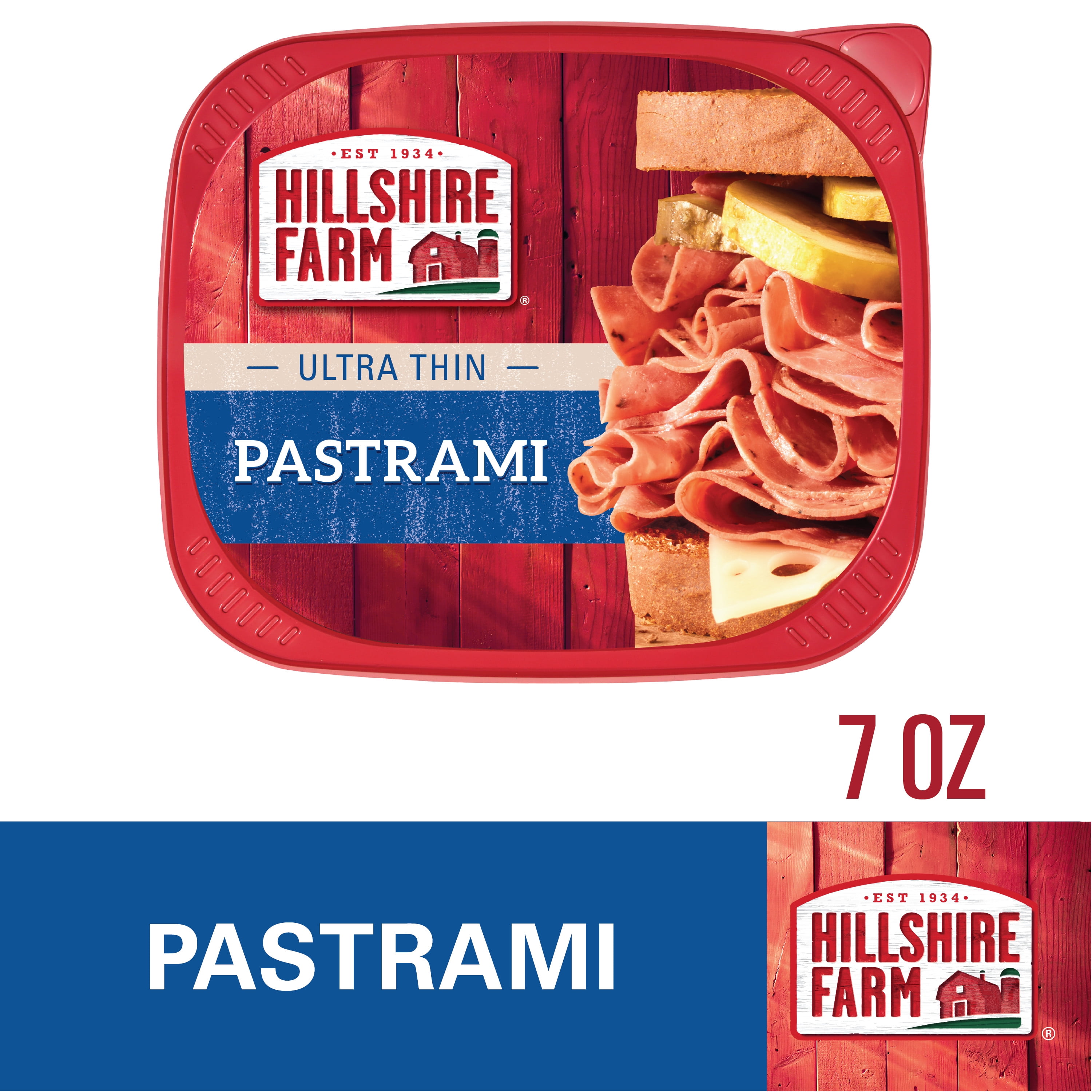 Hillshire Farm® Ultra Thin Sliced Deli Lunch Meat, Pastrami, 7 oz
