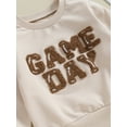 thumbnail image 6 of Wassery Toddler Girls Boys Sweatshirts Letter Embroidery Crew Neck Long Sleeve Toddler Pullovers Tops 6M 12M 18M 24M 3T Baby Boys Girls Fall Winter Casual Clothes, 6 of 9