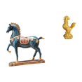 thumbnail image 1 of Figura de caballo,Figura de caballo Escultura animal coleccionable,Escultura de pollo,Escultura de pollo,decoración del hogar,figura de gallo,Figura decorativa de gallo,estatua de resina animal, 1 of 8