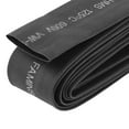 thumbnail image 4 of Unique Bargains Polyolefin 20mm Diameter Heat Shrinkable Tube Shrink Tubing 8.2Ft Length Black, 4 of 5
