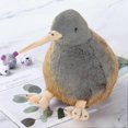 thumbnail image 5 of Kiwi Bird Plush Toy, Stuffed Animal Furry Kiwi Plushie Doll, Soft Fluffy Like Real Bird Hugging Toy - Present for Every Age & Occasion [jkw], 5 of 5