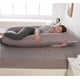 thumbnail image 3 of Almohada para embarazadas, almohada en forma de U desmontable y lavable, cojín grande, almohada de cintura, 3 of 4