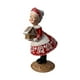 thumbnail image 2 of Figura navideña de resina decorativa para escritorio. Mujer, 2 of 9