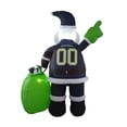thumbnail image 3 of Seattle Seahawks 7' Inflatable Santa, 3 of 5