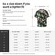 thumbnail image 5 of Fotbe Lilies Flowers Camisa Estampada de Manga Corta para Hombre, Casual de Verano, Estilo Playero, Sin Arrugas-Small, 5 of 5