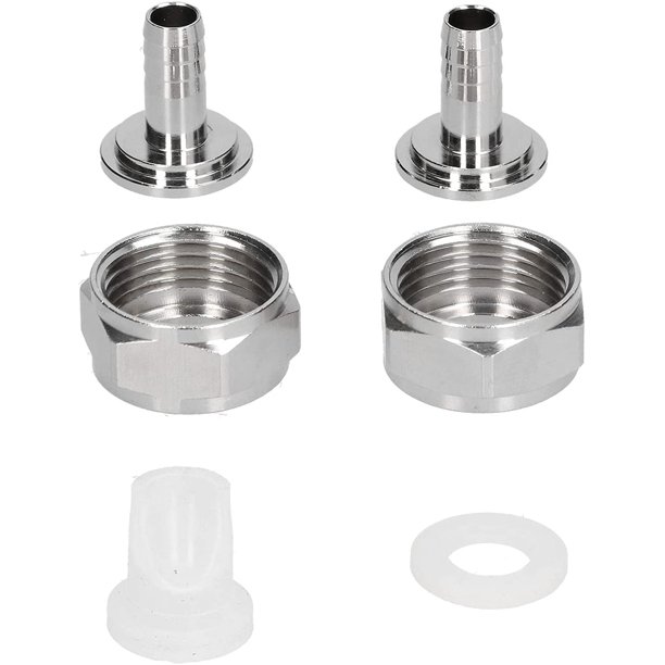 Ball Lock Keg Coupler Adapter,Stainless Steel 304 Beer Keg Coupler