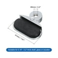 thumbnail image 2 of 10Pcs Zinc Alloy Mirror Floating Glass Clip Set Glass Mounting Round Clips, Bathroom Mirror Fix Kit, 2 of 5