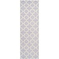 thumbnail image 5 of SAFAVIEH Cambridge Leonard Geometric Wool Area Rug, Lavender/Ivory, 5' x 8', 5 of 9