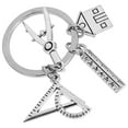 thumbnail image 6 of WHAMVOX Architect Keyring Architectural Engineer Keychain Bag Charm Handbag Accessory, 6 of 8