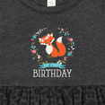 thumbnail image 4 of Inktastic First Birthday 1 Year Old Girl Fox Girls Baby Dress, 4 of 5