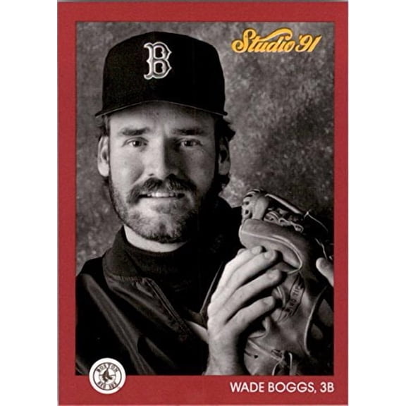 1991 Studio #11 Wade Boggs MLB Baseball Trading Card