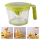 thumbnail image 1 of Exprimidor manual multifunción de rotación Molienda de jengibre huevo Extractor de manual Operación perfecl exprimidor de frutas, 1 of 7