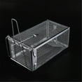thumbnail image 5 of Clearance!Musol 2Pcs 11*5.5*4.3 Inch 1-Door Humane Catch and Release Live Animal Trap Cage - Live Raccoon Trap, for Bobcats, Beavers, Dogs, & More, 5 of 7