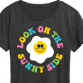 thumbnail image 3 of Instant Mesaage - Inspirational - Look On The Sunny Side - Women's Short Sleeve Graphic T-Shirt, 3 of 6