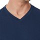 thumbnail image 4 of SCHIESSER Pijama de hombre, largo - Casual Essentials, algodón, cuello en V Azul oscuro 3XL (XXX-Large), 4 of 5