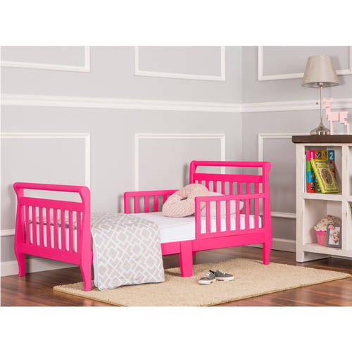 Dream On Me Sleigh Toddler Bed, Fuschia Pink - image 3 of 3