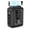 Black, variant on CAZOKASI 5000mAh 4-in-1 Waist Clip Fan, 16000RPM Portable Wearable Fan, LED Flashlight, Lightweight for Outdoor Travel, Work, Camping