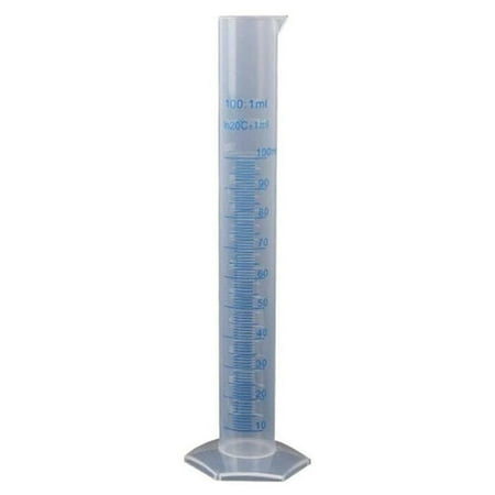 

Measuring Cylinder Plastic Graduated Tube Tool for Lab(100Ml)