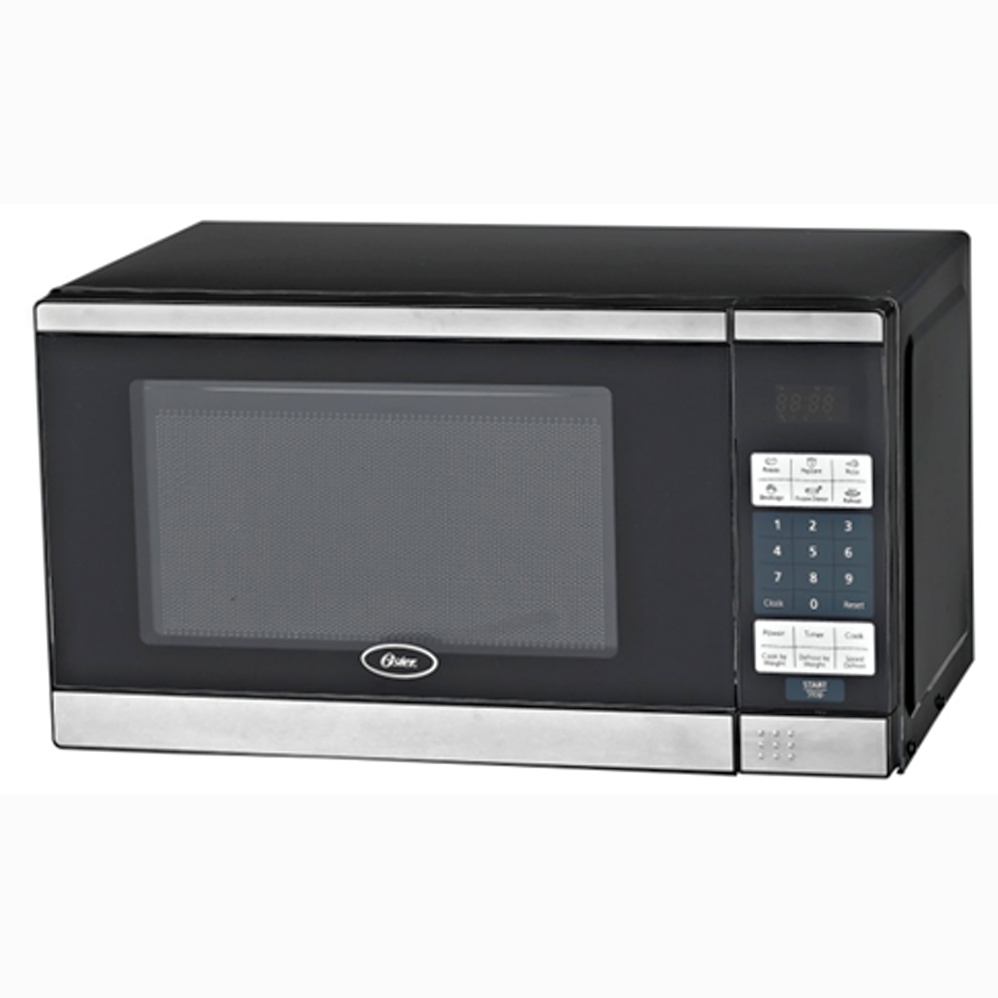 Oster 0 7 Cu Ft Microwave Oven, 0 7 Cu Ft Countertop Microwave In Stainless Steel