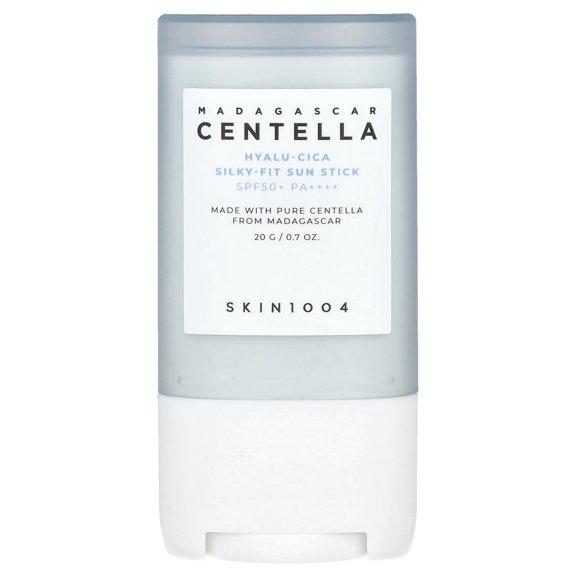 SKIN1004 Madagascar Centella Hyalu-Cica Silky-Fit Mineral Sunscreen Stick, SPF50 , 0.7 oz