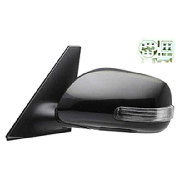 KAI New Standard Replacement Driver Side Door Mirror, Fits 2008-2015 Scion XB