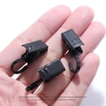 thumbnail image 4 of 25PCS Black Curtain Clips String Light Hangers Small Metal Wire Holder for Hanging Camper Awning Light for Photos Display, 4 of 6