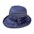 thumbnail image 2 of Cheers.US Womens UPF 50+ Foldable Organza Hat Summer Beach Sun Cloche Hats Big Brim with Flower, 2 of 4