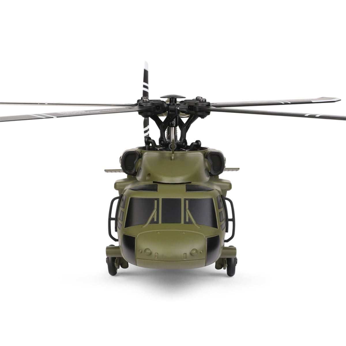 WL K170 Black-Hawk UH-60L 170 Size 2.4G 4CH Flybarless RC Helicopter with Adjustable Left and right Hand Throttle (RTF Version)+Battery