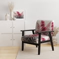 thumbnail image 2 of Designart "Minimalism Leaves Floral Pattern" Upholstered Modern & Contemporary Accent Chair and Floral Arm Chair - Multiple Color & Pattern, 2 of 7