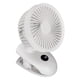 thumbnail image 1 of BuyWeek Ventilador con Clip, Ventiladores personales USB, Ventilador con Clip de Escritorio portátil con 4 Niveles de Velocidad del Viento para Oficina, hogar, Resistente(Blanco), 1 of 5
