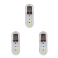 thumbnail image 2 of Tholdsy Luz nocturna de plástico portátil 3 LED 3-5V 500mA 200LM 3000K/7000K adaptador de carga de banco de energía interior lámpara de Type4 NO4, 2 of 6
