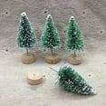 thumbnail image 6 of AYYUFE 8Pcs Mini Christmas Trees Snowy Pine Xmas Party Ornament Holiday Decoration, 6 of 7