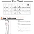 thumbnail image 3 of Tbopshirt Women's 2 Piece Outfits 2pc Fashion Women Round-Neck Short Slid Sleeve Shorts Slid Suit Wide Leg Pants, 3 of 5